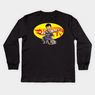 Hot Wheels Tv with Mike Zarnock Kids Long Sleeve T-Shirt